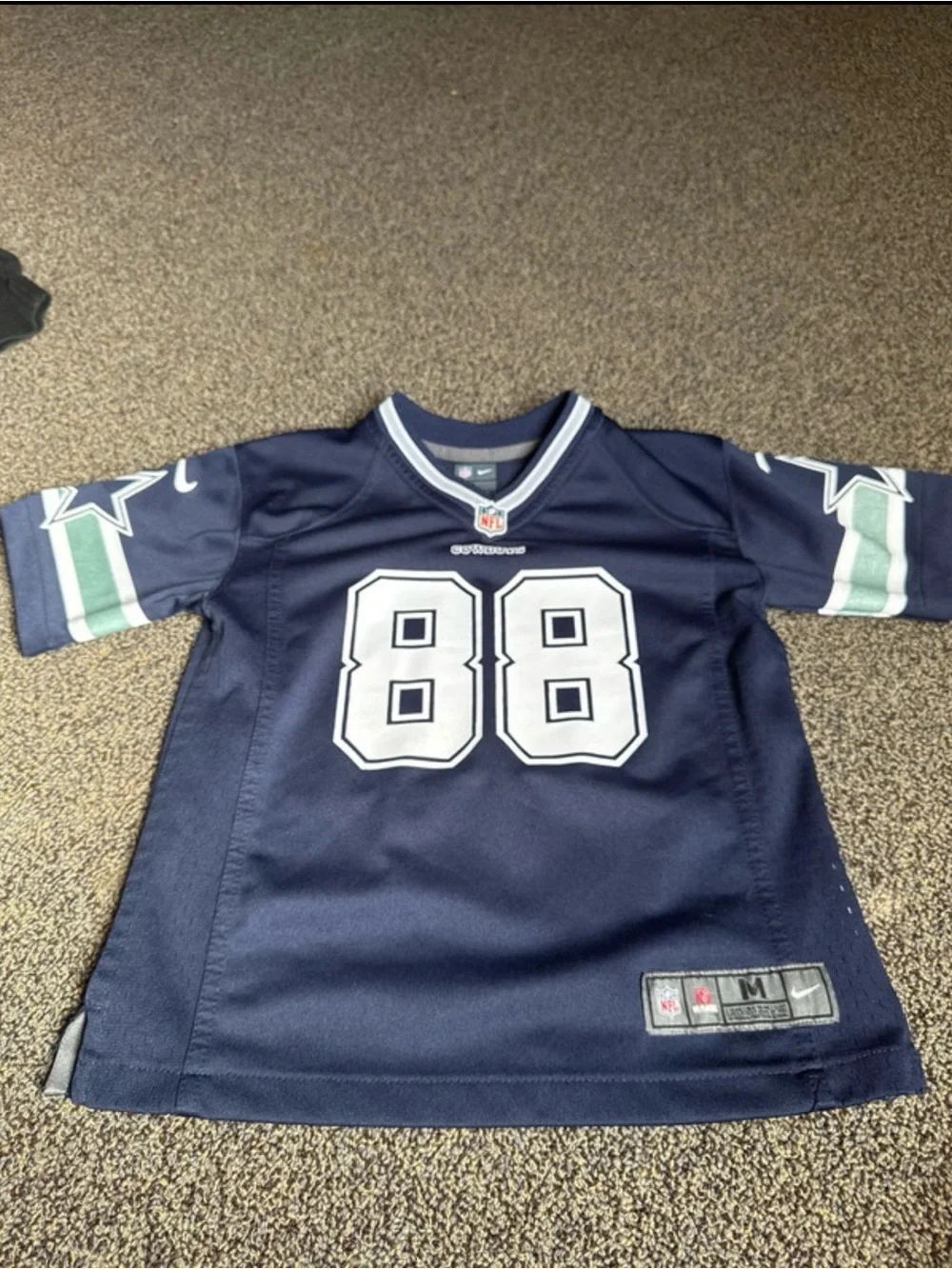 Nike Kids Navy Dallas Cowboys #88 Football Jersey